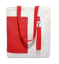 Сумка для покупок BANSHEE TO GO 325 г/м², красная/красная