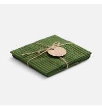 Набор кухонных полотенец Good Wipe, зеленый