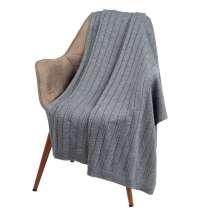 Плед Pluma, темно-серый (графит)