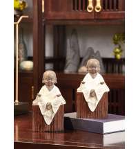 Набор статуэток &quot;Маленькие монахи&quot;, подставка для книг