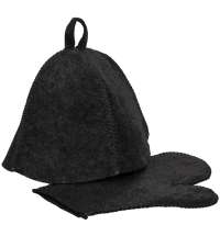 Набор для бани Heat Off, ver.2, черный