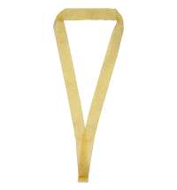 Лента для медали с пряжкой Ribbon, золотистая