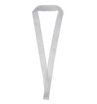 Лента для медали с пряжкой Ribbon, серебристая