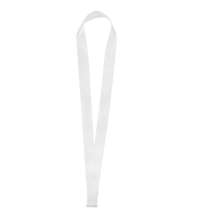 Лента для медали с пряжкой Ribbon, белая