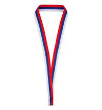 Лента для медали с пряжкой Ribbon, триколор