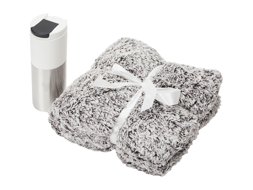 Подарочный набор &laquo;Хюгге&raquo; с пледом и термокружкой