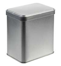 Коробка прямоугольная Jarra, серебро