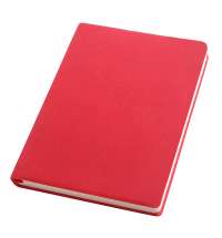 Ежедневник A5 недатированный Franco в мягком переплёте, красный