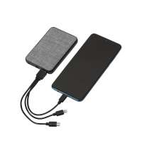 Внешний аккумулятор из rPET «Reborn», 5000 mAh