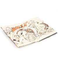 Записная книжка в клетку 15.5x21 Граффити R1-2443844