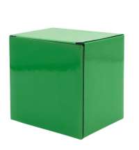 Коробка глянцевая для кружки Make me, зелёная