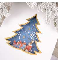 Коробка Christmas Tree, M