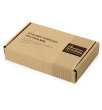 Внешний беспроводной аккумулятор из бамбука «Bamboo Air», 10000 mAh