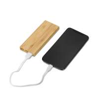 Внешний аккумулятор из бамбука «Bamboo», 5000 mAh