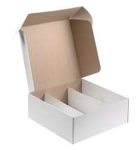 Коробка для пледа и бокалов