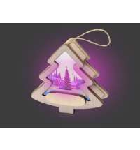 Новогодняя подвеска с подсветкой «Ёлочка»