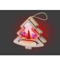 Новогодняя подвеска с подсветкой «Ёлочка»