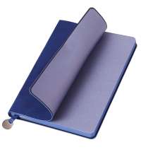 Ежедневник A5 недатированный Impero в мягком переплёте, темно-синий