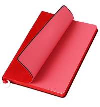 Ежедневник A5 недатированный Impero в мягком переплёте, красный