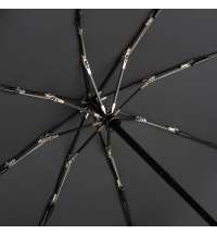 Зонт складной Steel, черный