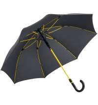 Зонт-трость с цветными спицами Color Style, желтый