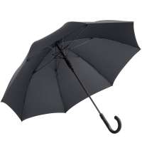 Зонт-трость с цветными спицами Color Style, серый