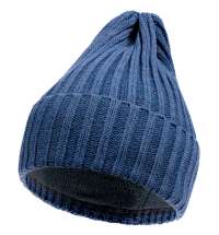 Шапка Norfold, синий меланж (джинс)