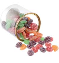 Карамель леденцовая Candy Crush, со вкусом фруктов, с прозрачной крышкой