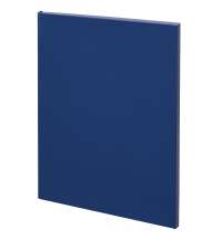 Ежедневник Flat, недатированный, синий