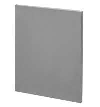 Ежедневник Flat, недатированный, серый