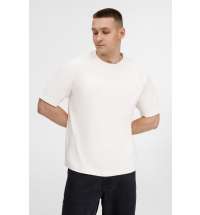 Футболка оверсайз унисекс Avenu, молочно-белая