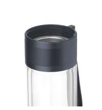 Бутылка стеклянная с двойными стенками Terso, синяя