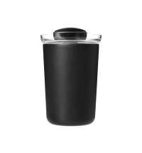 Термокружка вакуумная Strada, черная