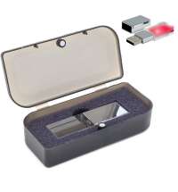 Флешка Moon 16 Гб в футляре, красный