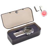 Флешка Diamond 16 Гб в футляре, красный