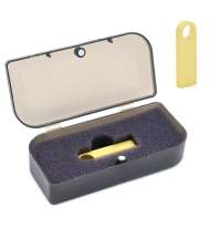 Флешка Гильдия 16 Гб в футляре, золотистая