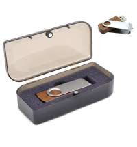 Флешка Twist wood 16 Гб в футляре, wooden color