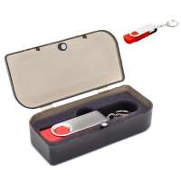 Флешка Twist 32 Гб в футляре, красная