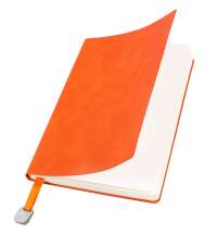Ежедневник A5 недатированный Farfalla в мягком переплёте, оранжевый