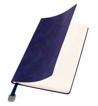 Ежедневник A5 недатированный Farfalla в мягком переплёте, синий