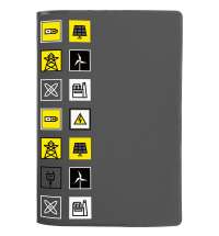 Обложка для паспорта Industry, энергетика