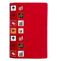 Обложка для паспорта Industry, металлургия