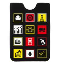 Чехол для карточки Industry, нефть и газ