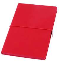 Ежедневник A5 недатированный Massimo в мягком переплёте, красный