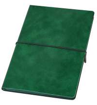 Ежедневник A5 недатированный Massimo в мягком переплёте, темно-зеленый