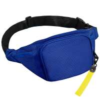 Поясная сумка SPLIT TO GO, Синий/Жёлтый