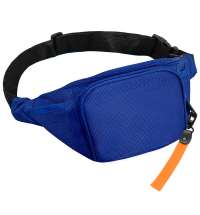 Поясная сумка SPLIT TO GO, Синий/Оранжевый