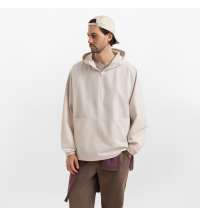 Ветровка (анорак) оверсайз унисекс RISSMAN, бежевая, размер XL/XXL