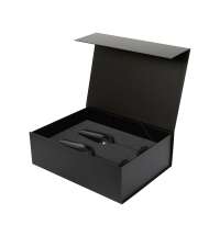 Подарочный набор 2 бокала для шампанского Toscana в черной коробке