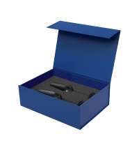 Подарочный набор 2 бокала для шампанского Toscana в синей коробке